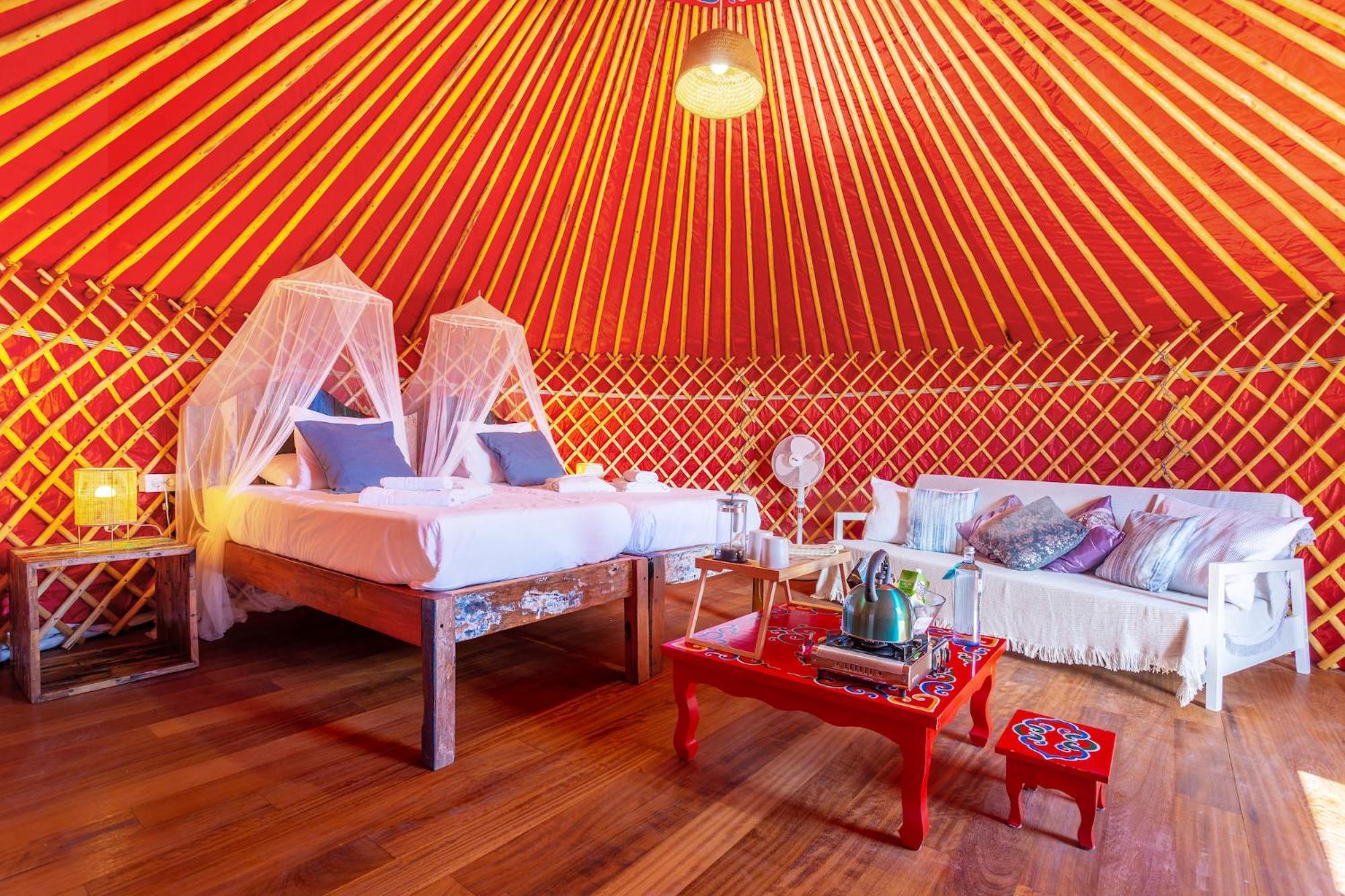 Finca De Arrieta Village - Yurts And Stone Cottages - Shared Pool - Walking Distance To Arrieta Beach - Off Grid Tabayesco Εξωτερικό φωτογραφία