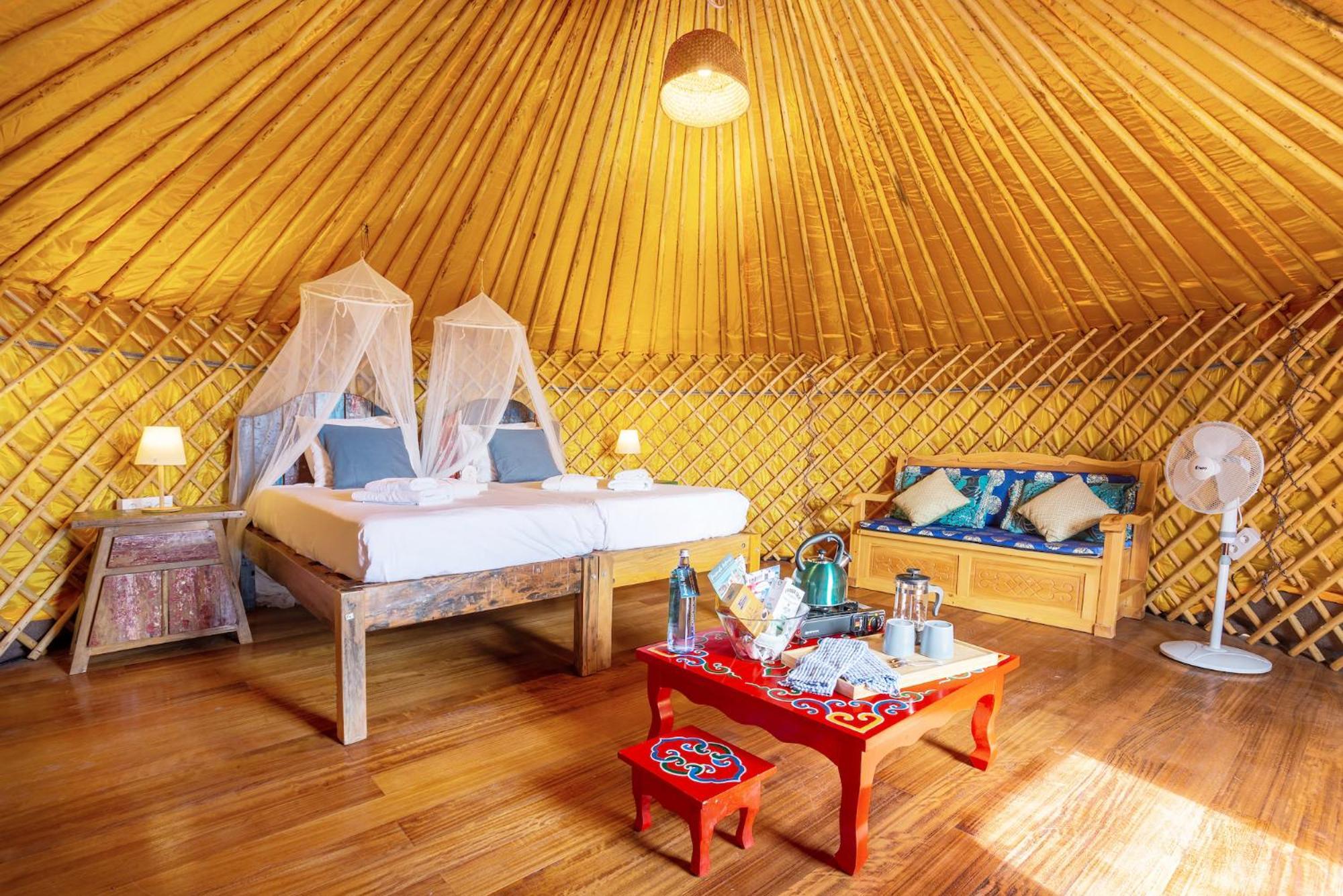 Finca De Arrieta Village - Yurts And Stone Cottages - Shared Pool - Walking Distance To Arrieta Beach - Off Grid Tabayesco Εξωτερικό φωτογραφία