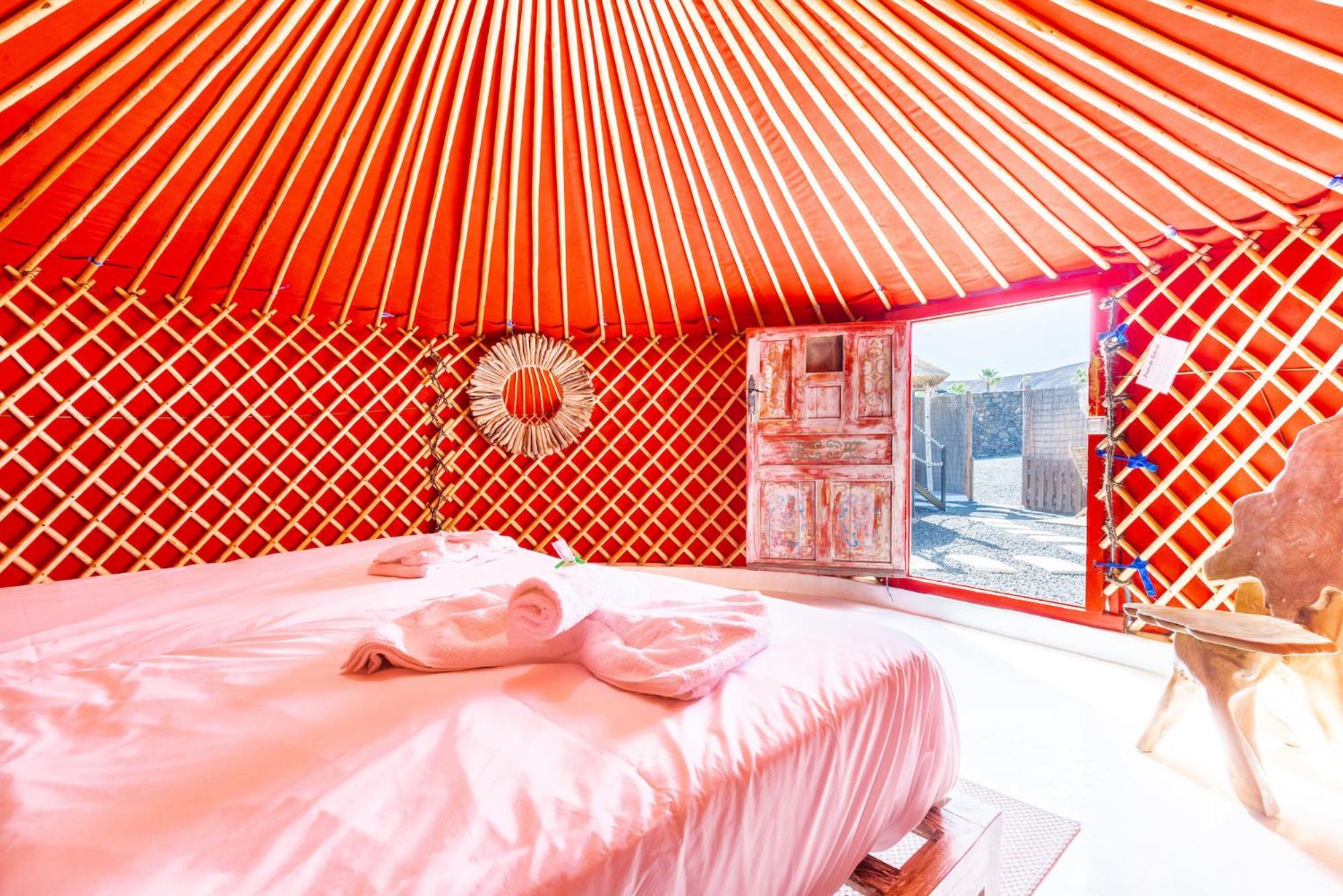 Finca De Arrieta Village - Yurts And Stone Cottages - Shared Pool - Walking Distance To Arrieta Beach - Off Grid Tabayesco Εξωτερικό φωτογραφία