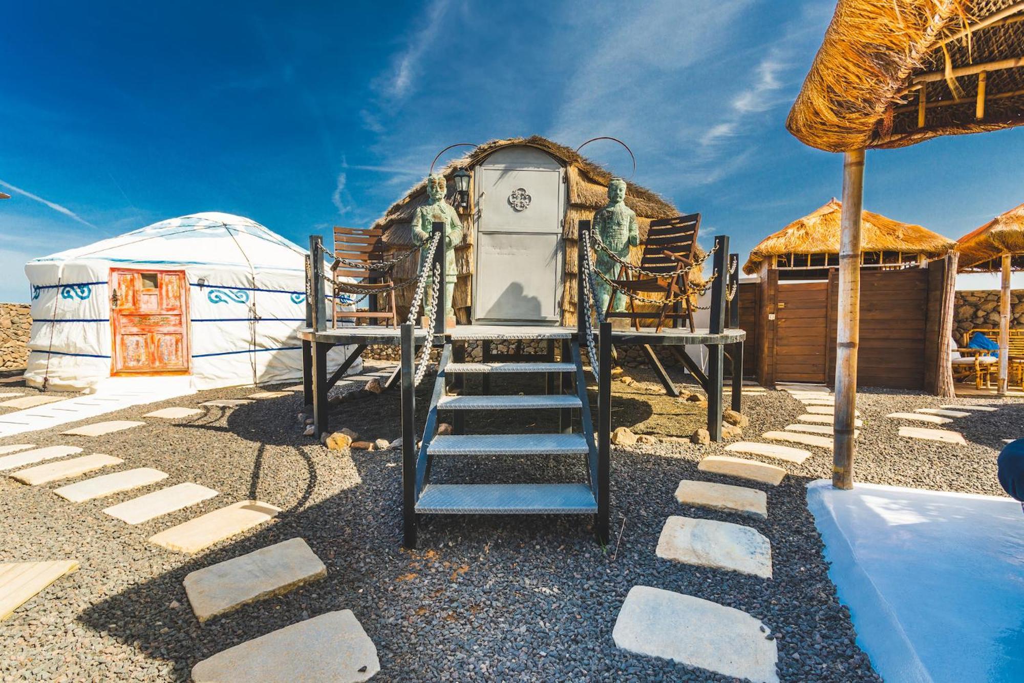 Finca De Arrieta Village - Yurts And Stone Cottages - Shared Pool - Walking Distance To Arrieta Beach - Eco Friendly Tabayesco Εξωτερικό φωτογραφία