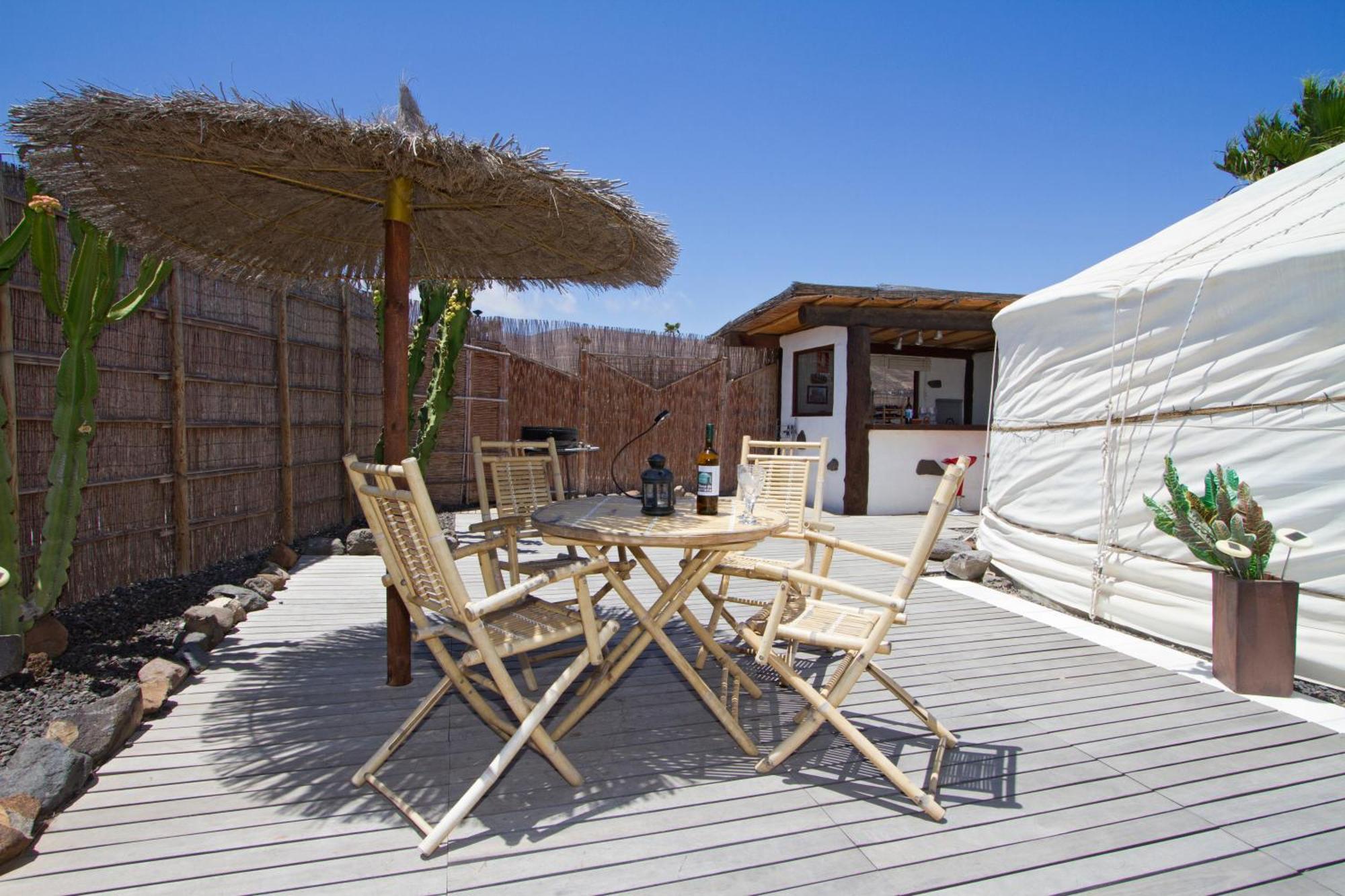 Finca De Arrieta Village - Yurts And Stone Cottages - Shared Pool - Walking Distance To Arrieta Beach - Off Grid Tabayesco Εξωτερικό φωτογραφία